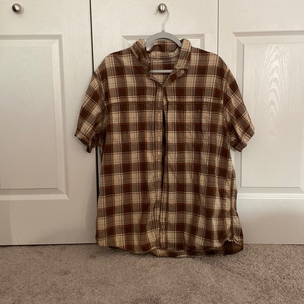 thrifted mens flannel